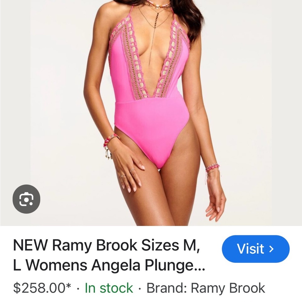 NWT Ramy Brook bathing suit - hot pink